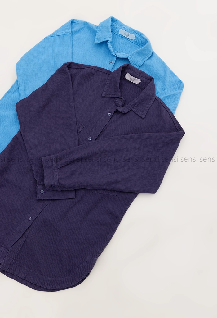 شومیز 2جیب کنفی کد1005090